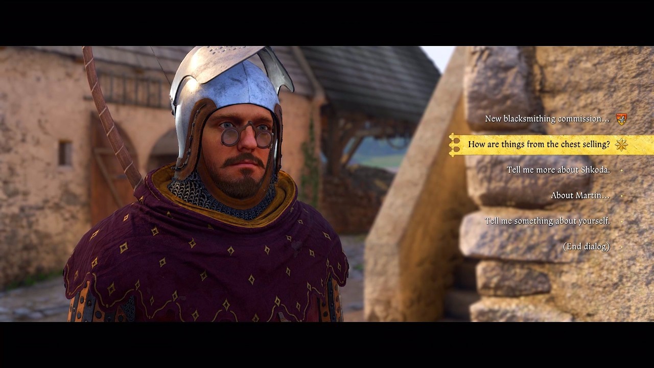 After a Week in Trosky, I Asked Magdalena About the Chest Sales - Legacy of the Forge DCL | KCD2