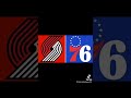 76ers Vs Trail Blazers 