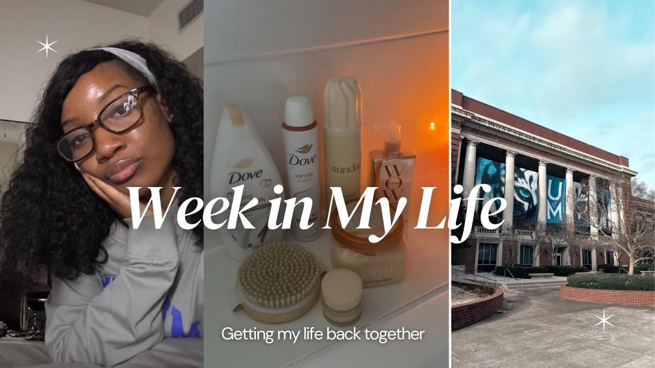 Week in My Life as a Music Industry Student| Getting My Life back together