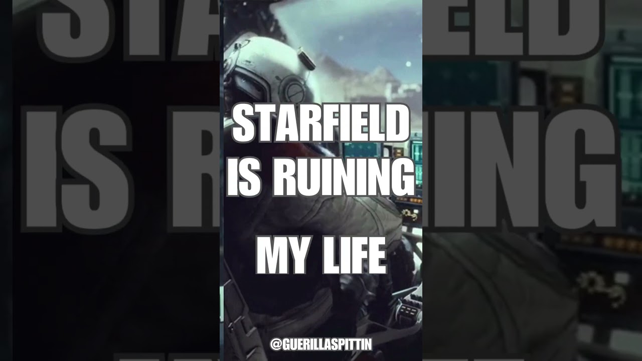 Starfield is ruining my life Guerilla Spittin Podcast #youtubeshorts