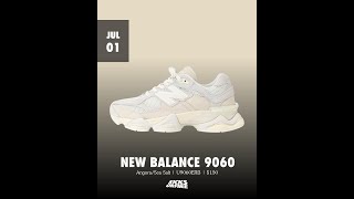 New Balance 9060 Angora Sea Salt - July 1, 2025
