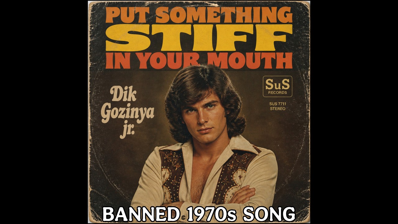 Guarda Put Something Stiff in Your Mouth (Banned 1970s Song) by Dik Gozinya Jr. - 70s Parody Song su YouTube Guarda Put Something Stiff in Your Mouth (Banned 1970s Song) by Dik Gozinya Jr. - 70s Parody Song su YouTube