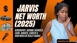 Jarvis Net Worth: Biography, Income, and Success Story Details