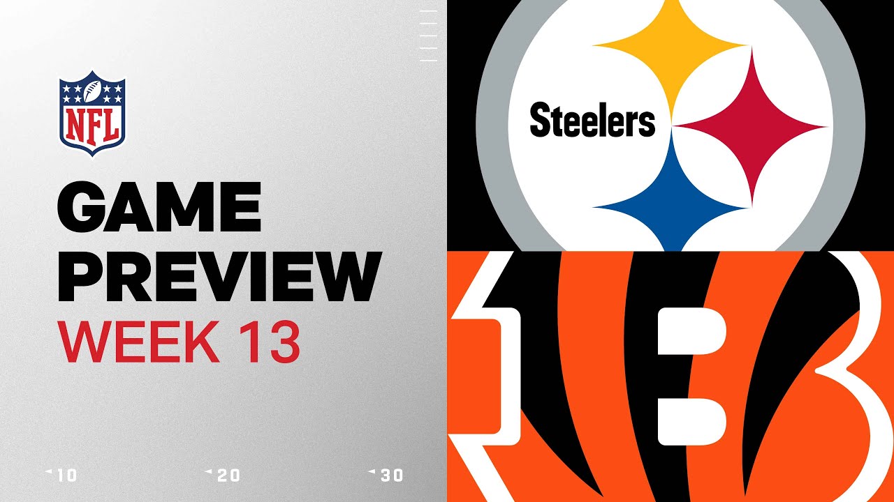 Pittsburgh Steelers Vs Cincinnati Bengals 2024 Week 13 Game Preview pittsburgh-steelers-vs-cincinnati-bengals-2024-week-13-game-preview