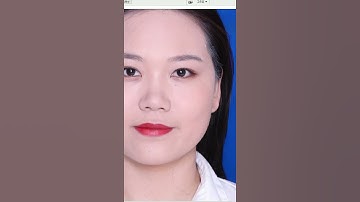 #制作动态老照片#老照片#会动的照片  修图 证件照修图.韩国证件照修图流程6