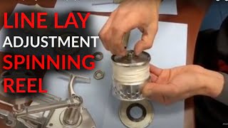 Accurate Spinning Reels - Line Lay Adjustment