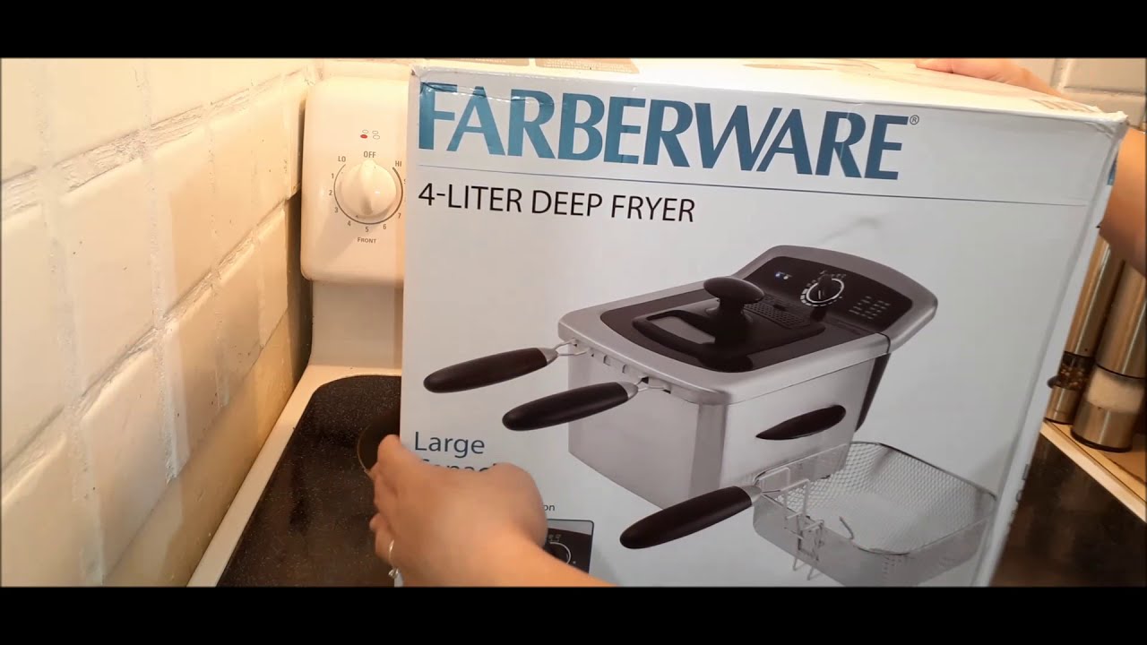 Unboxing And Review of Farberware 4L Deep Fryer 