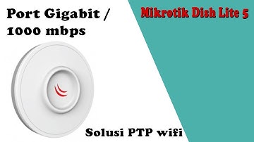 Unboxing mikrotik Dish Lite 5nd AC (Sudah Gigabit/1000mbps)
