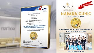 คลินิกความงามมาตรฐานโลก AACI จากสหรัฐอเมริกา | ที่ นารดาคลินิก