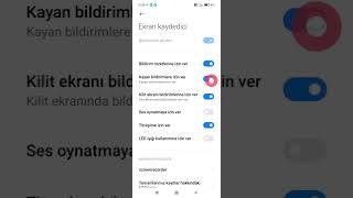 Xiaomi Telefonlarda Kayan Bildirimleri Kapatma.