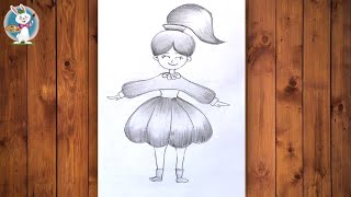 How to draw a Doll|Doll drawing|Easy drawing|How to Draw a Easy Doll|Easy Doll drawing screenshot 5