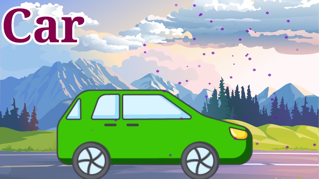 Identify vehicles, mode of transportation, vehicles names, moving