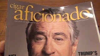 Cigar Aficionado...Hello Robert Deniro