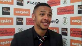 Famous Gray: "I had a little growl at him!" - striker on Wall winner Wealth