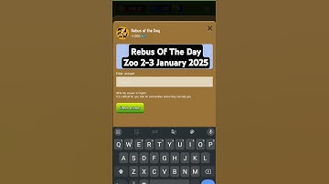 Rebus Of The Day Zoo 2-3 January | rebus of the day code answer today