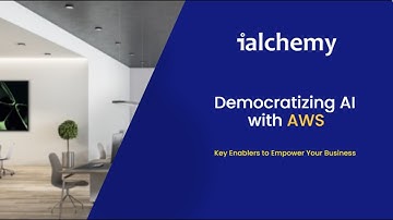 Democratizing AI with AWS  - part 1