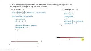 Mathematics chapter - 4 Analytical Geometry (Exercise Questions) In Amharic ( For Freshman Students)