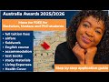 Step-by-Step Guide to Securing a Fully Funded Scholarship in Australia for 2025 (Study Abroad Free)