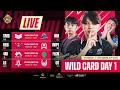 LIVE | DAY 1 | Wild Card Stage | M5 World Championship. (ENG) image