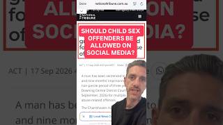Why Are Child Sex Offenders Still Allowed on Social Media #childprotection #childsafety #australia