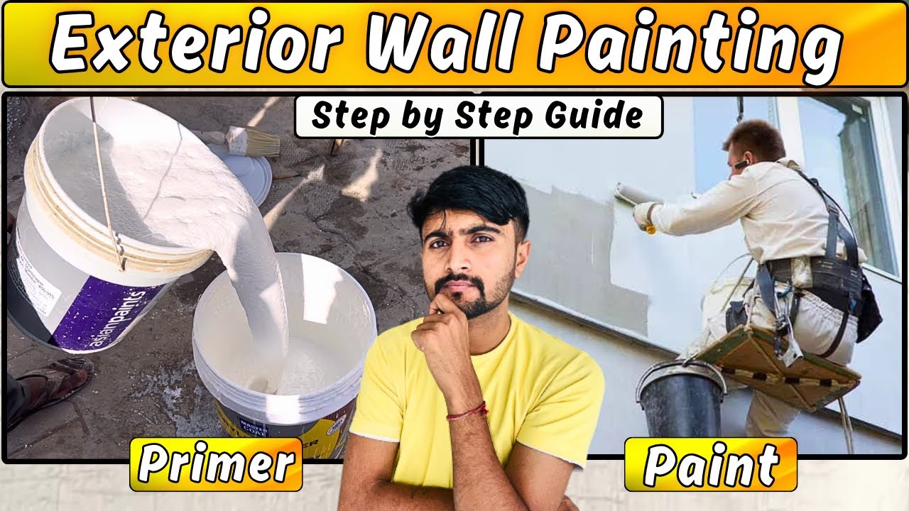 Brush vs Roller: Exterior Wall par sahi finishing kaise layein? 🏠 [Step-by-Step Guide]