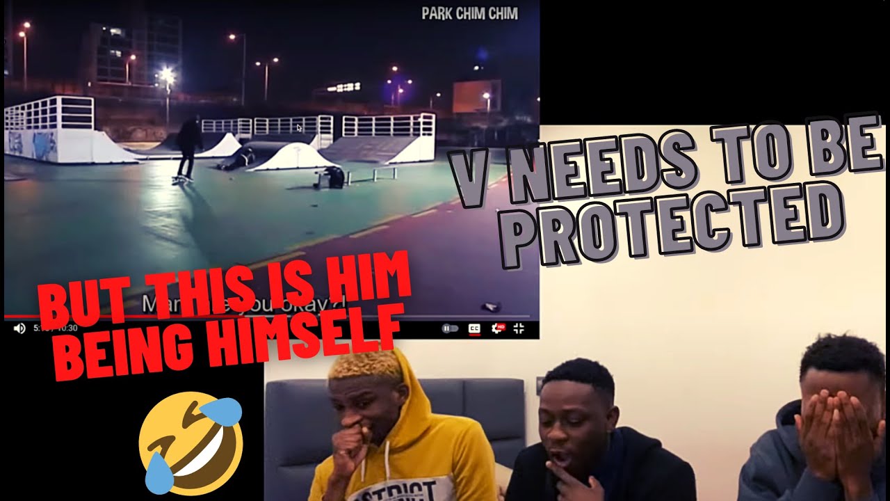 V IS TOO EXTRA!! KIM TAEYHUNG BEING HIMSELF (REACTION)