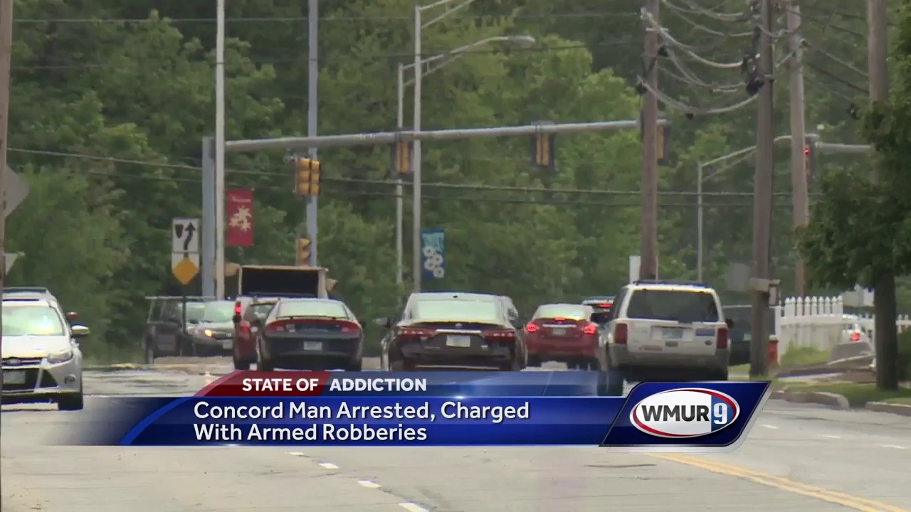 Concord man accused in string of robberies - YouTube