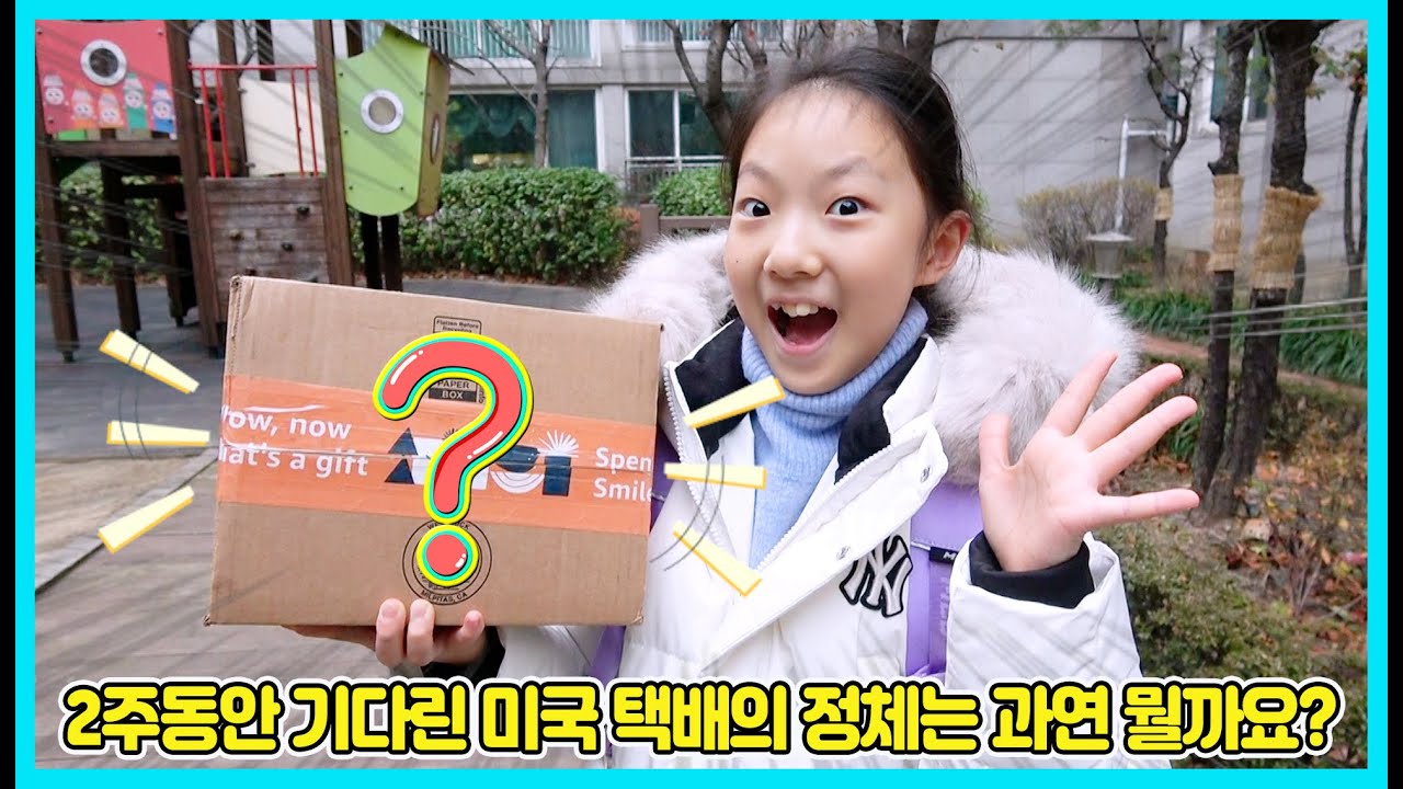 2주 동안 기다린 미국에서 온 택배의 정체는? 사랑이가 너무나 갖고 싶다던 바로 그 선물! 미리 크리스마스 선물이야 사랑아~ [사라아놀자 LOVE&TORY]