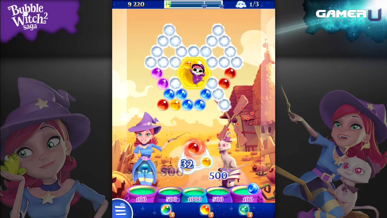 Bubble Witch 2 Saga - Guide to Different Type of Stage Goals