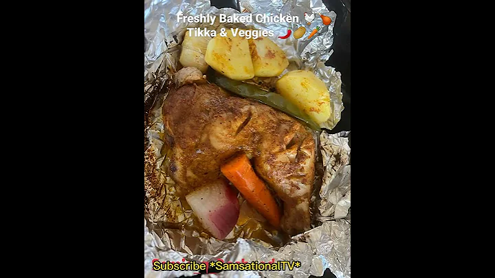 Baked Chicken Tikka  & Veggies  |Chef Life |Culina...