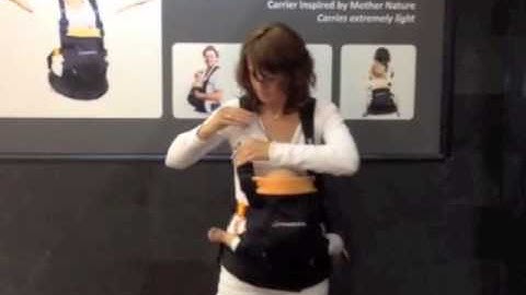 Instruction Baby Carrier Minimonkey 5 Crossing  Straps I