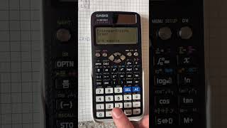 Casio fx-991DEX Tutorial - Nullstellen von Polynomfunktionen #taschenrechner #matheabitur