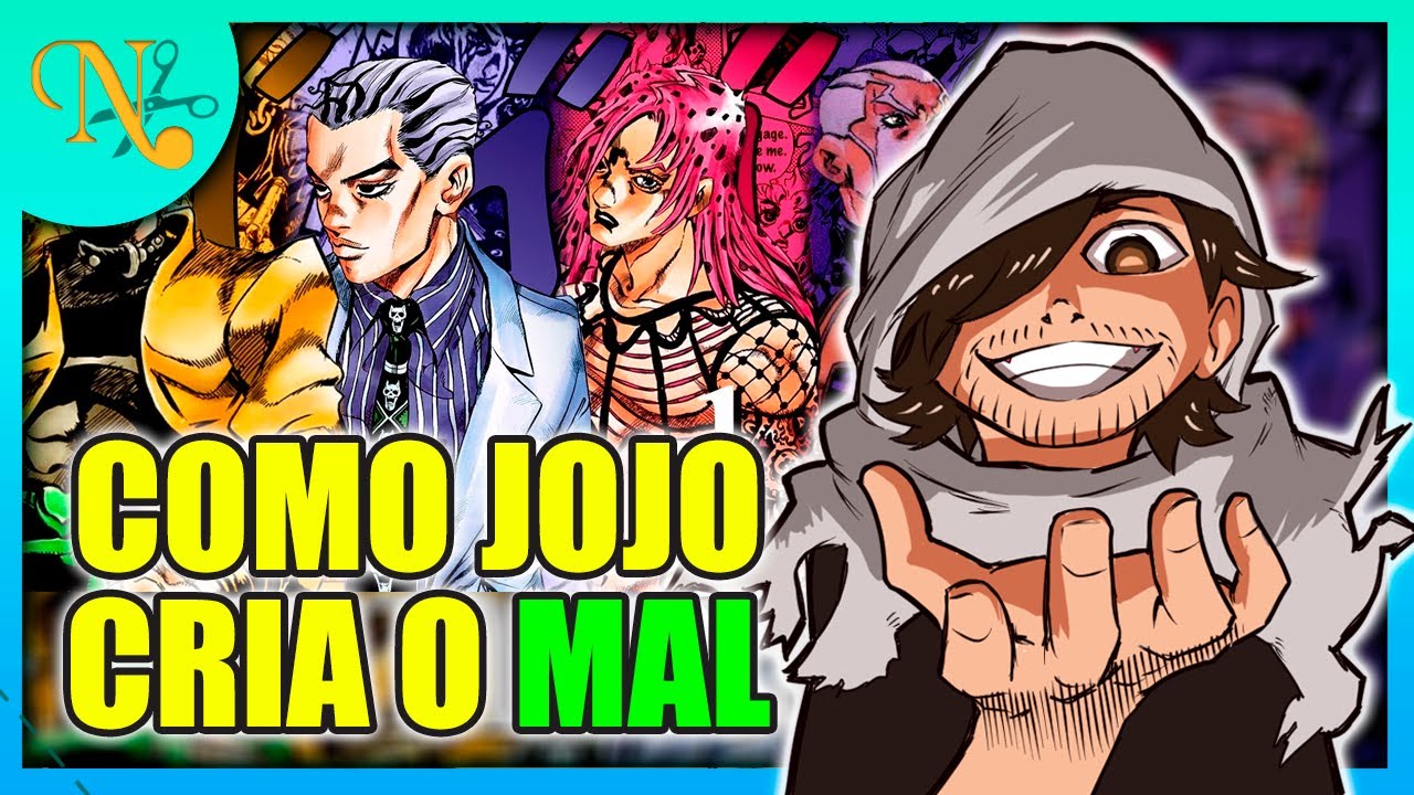 A MELHOR ANÁLISE DOS VILÕES DE JOJO - React As diferentes faces do MAL @jontsjoestar