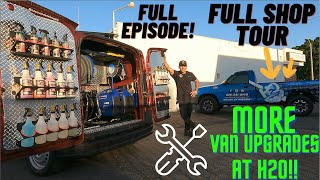 H20 Upgrades My Mobile Auto Detailing Van Setup with MORE equipment!