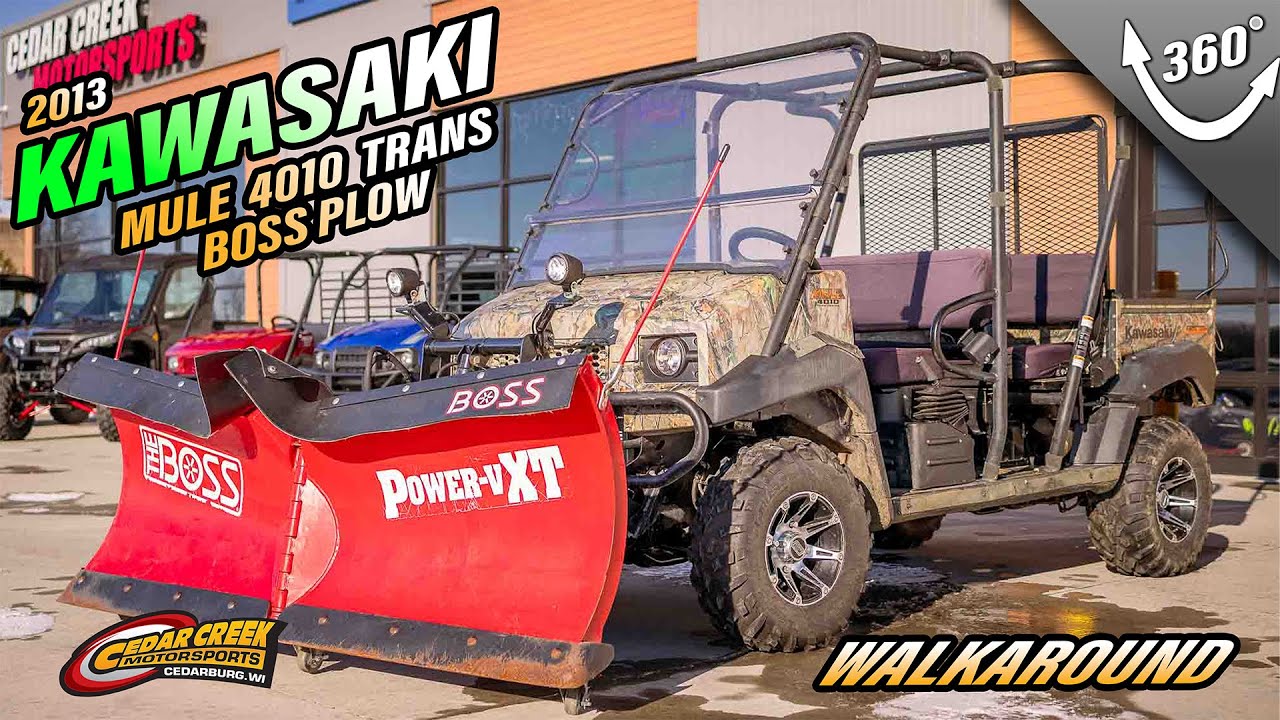 ◆もも◆ Walkaround | 2013 Kawasaki Mule™ 4010 Trans4x4® Camo - YouTube