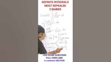 maths 2b|definite integrals very short que|#definite_integrals #maths2b #intermaths #integration