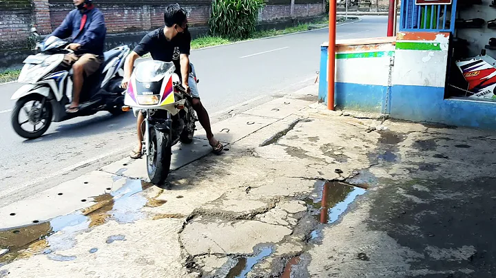 #motorlangka#2stroke#test ride yamaha tzm50r