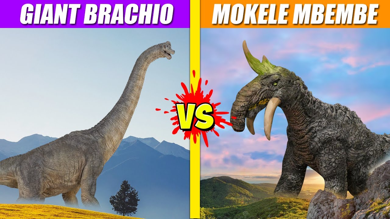 Godzilla vs Titanus Mokele MbeMbe