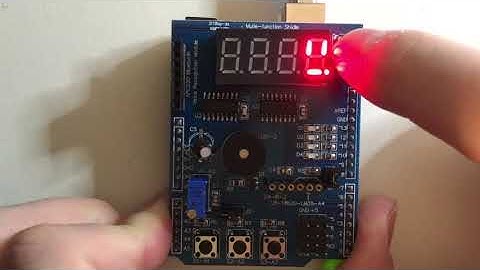 Multifunctional expansion board kit for arduino with problems.