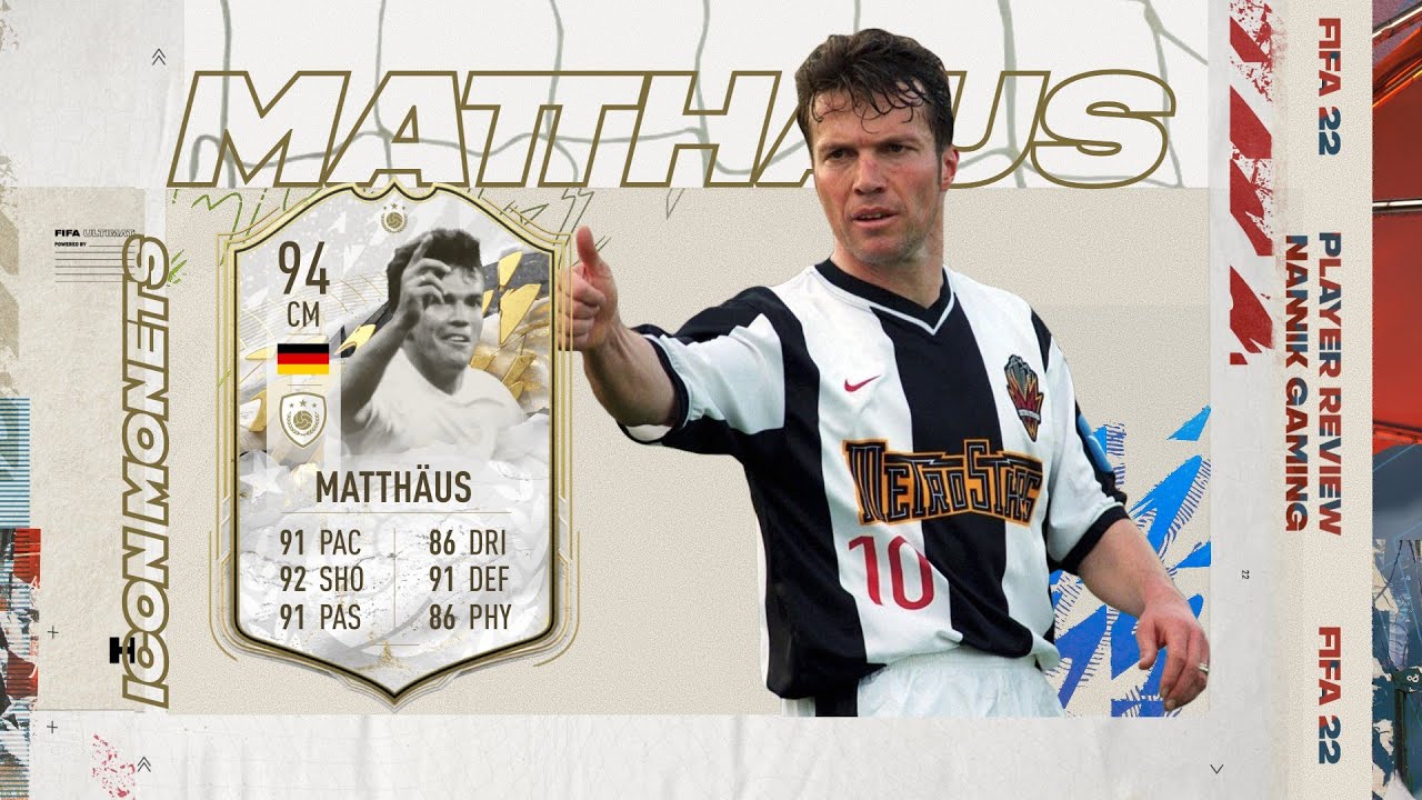 94 PRIME ICON MOMENTS MATTHAUS PLAYER REVIEW FIFA 22