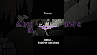 Behind the Mask teaser #shorts #obito #narutoshippuden
