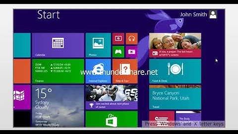 How to Shutdown Windows 8, 8.1 PC or Laptop with Keyboard