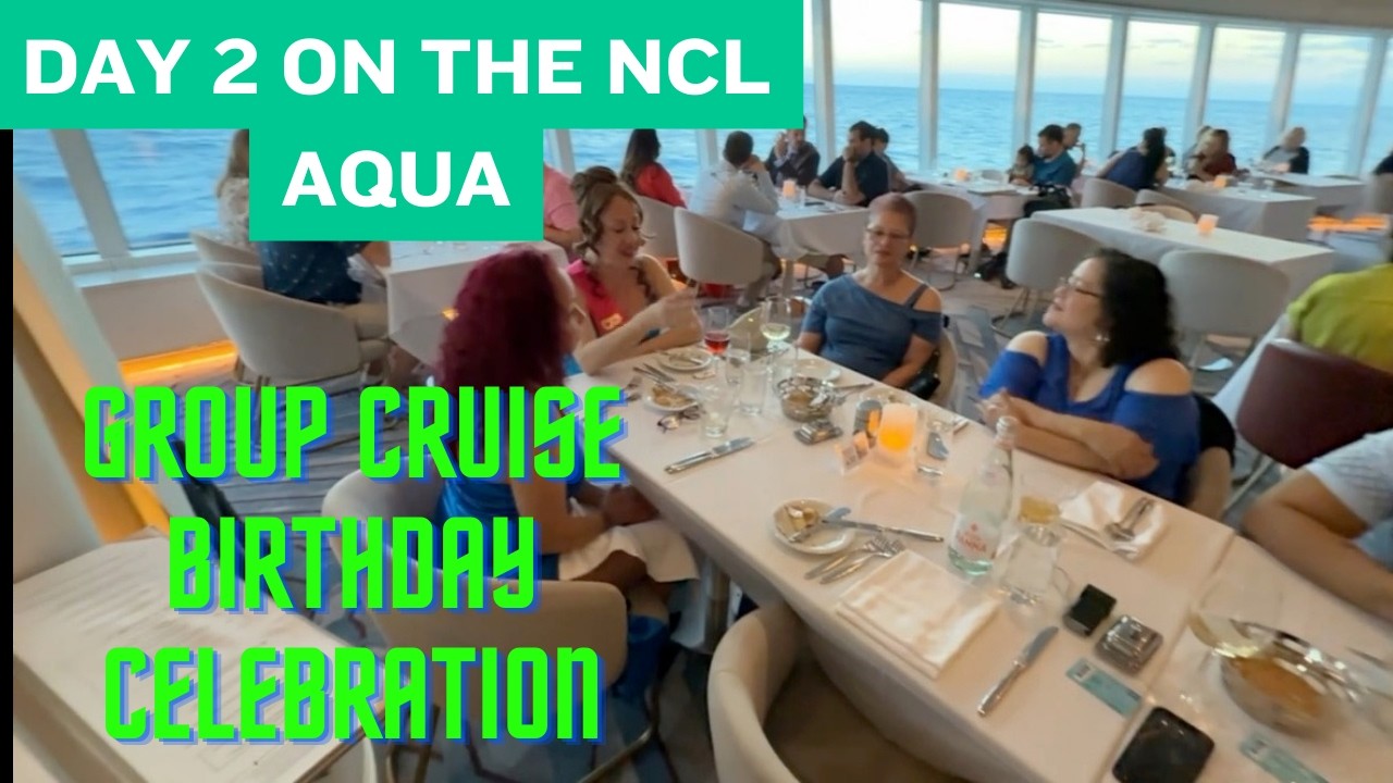 Day 2 on NCL Aqua Group Birthday Celebration #ncl #cruisevacation #cruise #cruiseship #cruiselife