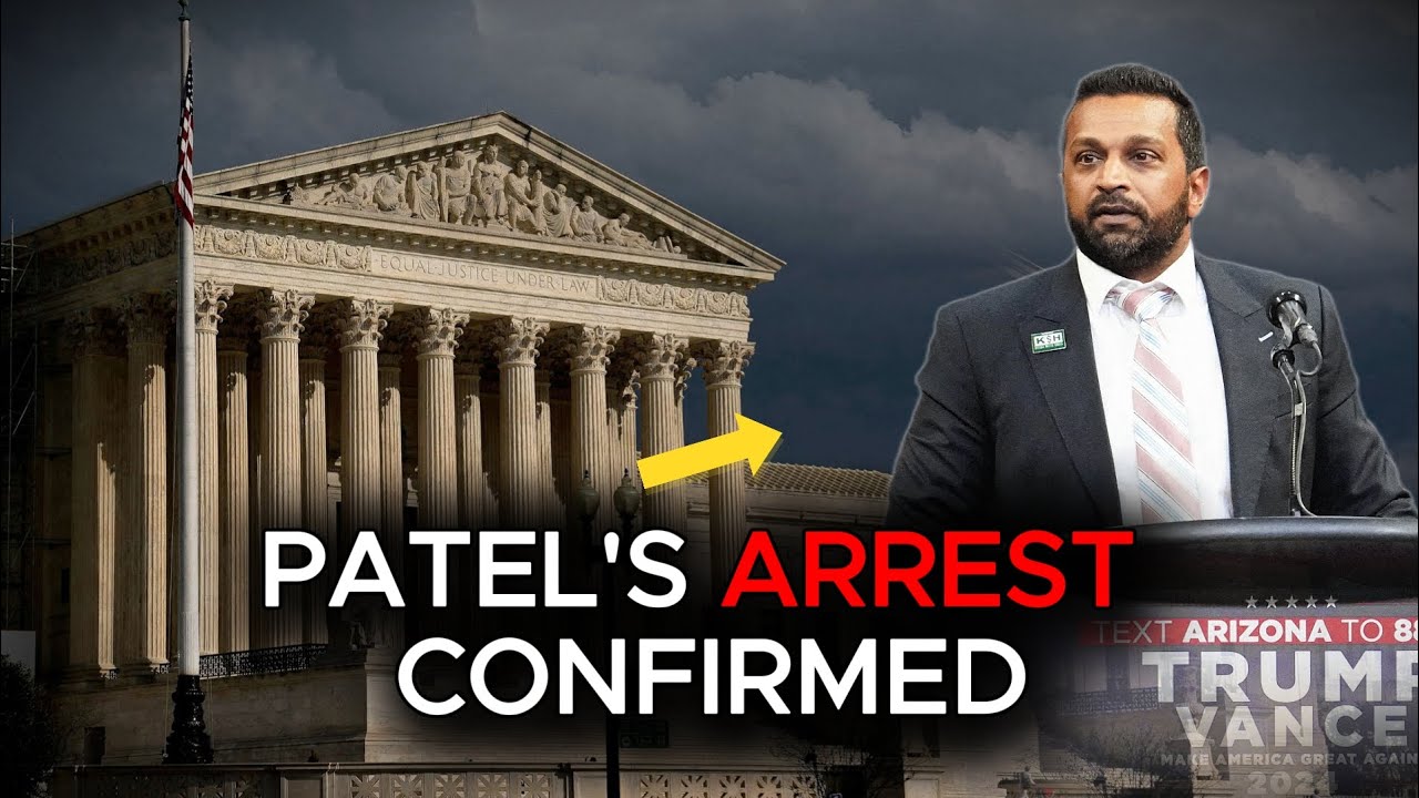 BREAKING! Kash Patel PANICS as Court SIGNALS ARREST