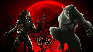 Predator vs Werewolf