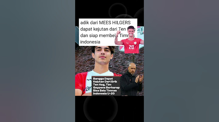 Adik mees hilgers. Siap gabung timnas.. #timnasindonesia #football #naturalisasi