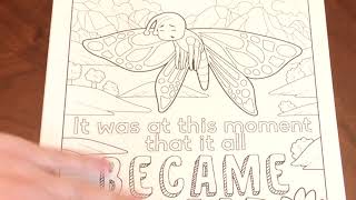 Unboxing the Story of the Butterfly Coloring Pages for Adults