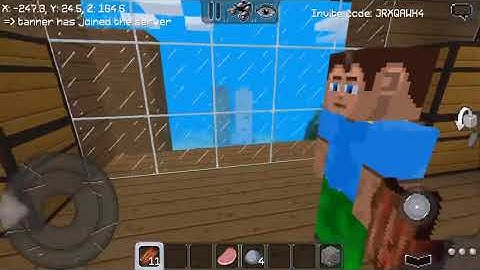 Creative mode MultiCraft server episode 3