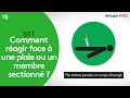 Comment réagir face à une plaie ou un membre sectionné ? formation SST