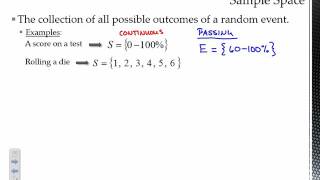 Probability Models & Basics of Probability Notes